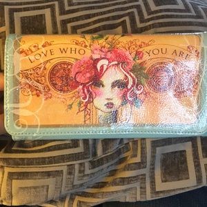 Papaya love who you are wallet